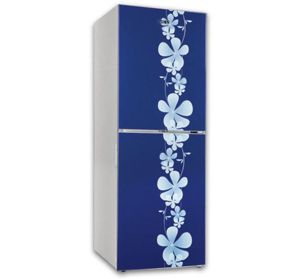 Picture of VISION Refrigerator RE-222 L Blue side Flower-TM